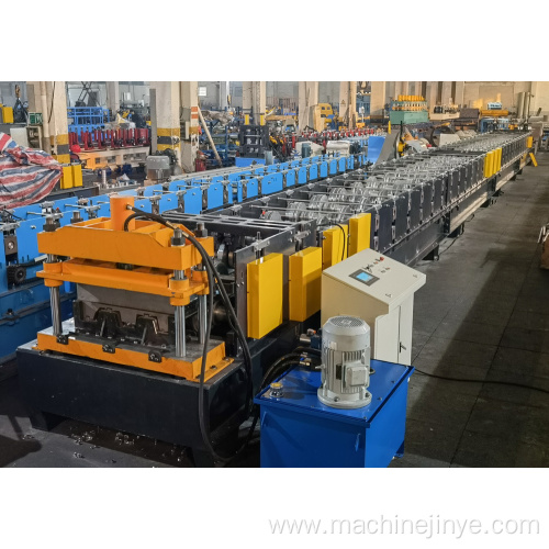 Open GI Deck Roll Forming Machine